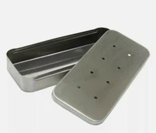  Stainless Steel BBQ Smoker Box 8 x 5 in. for Any Barbeque