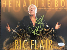 Ric Flair Signed Autograph 8x10 Photo WWE WWF --JSA COA