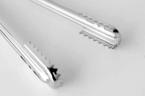 Pinza Molla per Ghiaccio ALESSI 5055 Acciaio Inox 18/10 Lucido Ice Tongs, fotografia 3 di 4