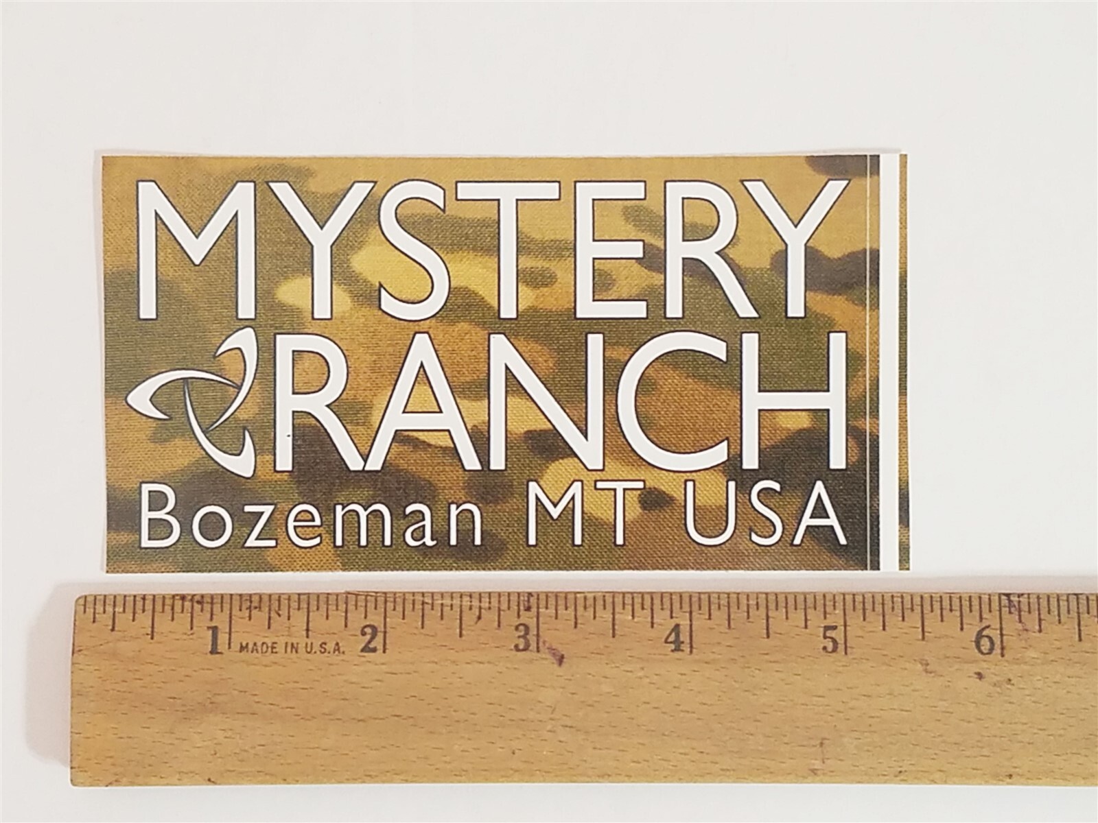 Mystery Ranch Bozeman MT USA Sticker Decal Military Damaged eBay