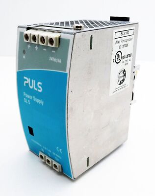 Puls SL5.100 SL5-100 SL5 100 115/230Vac 24Vdc / 5A Power Supply -used-