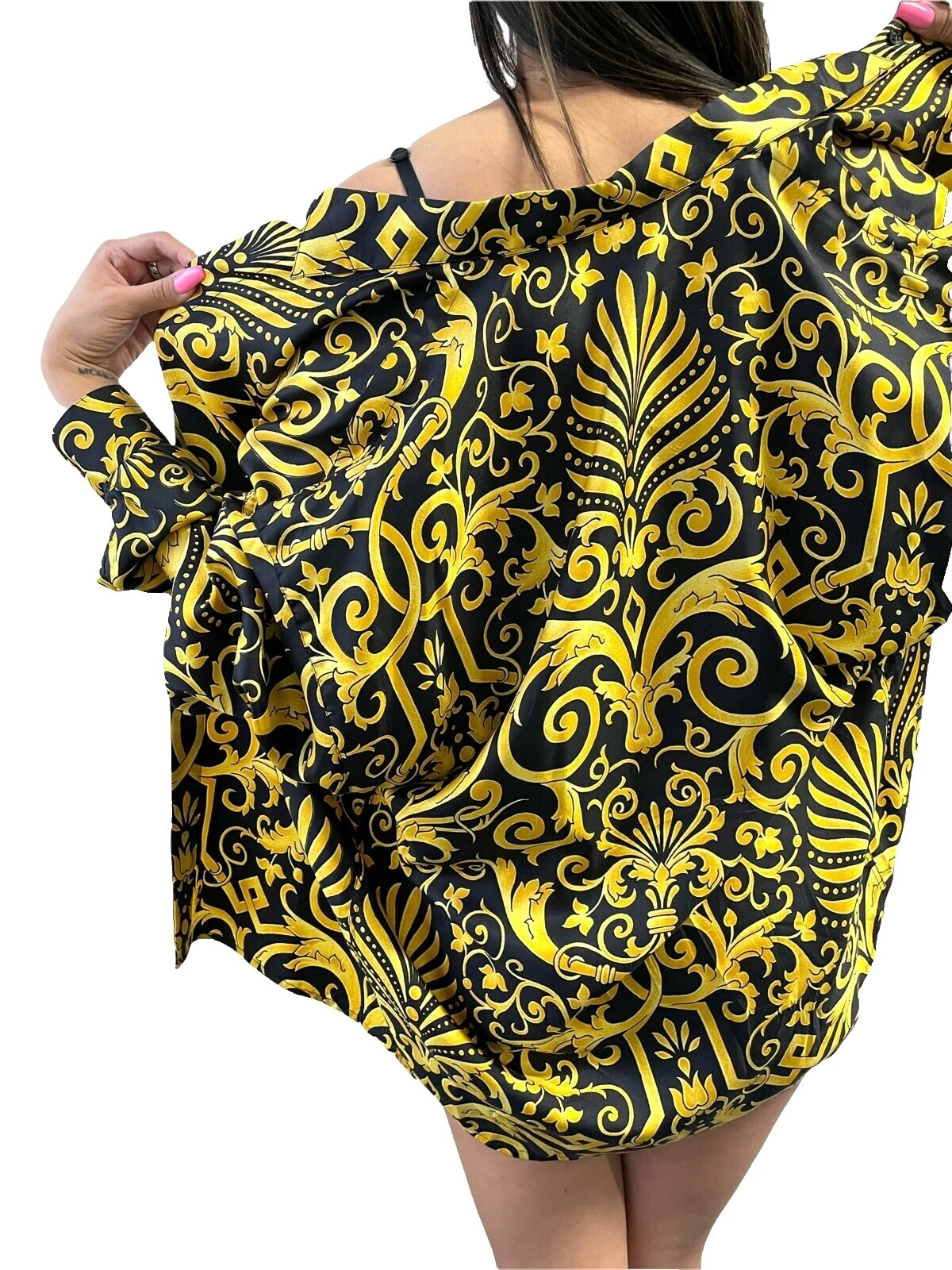 Ropa Vintage Versace Negro para Mujeres