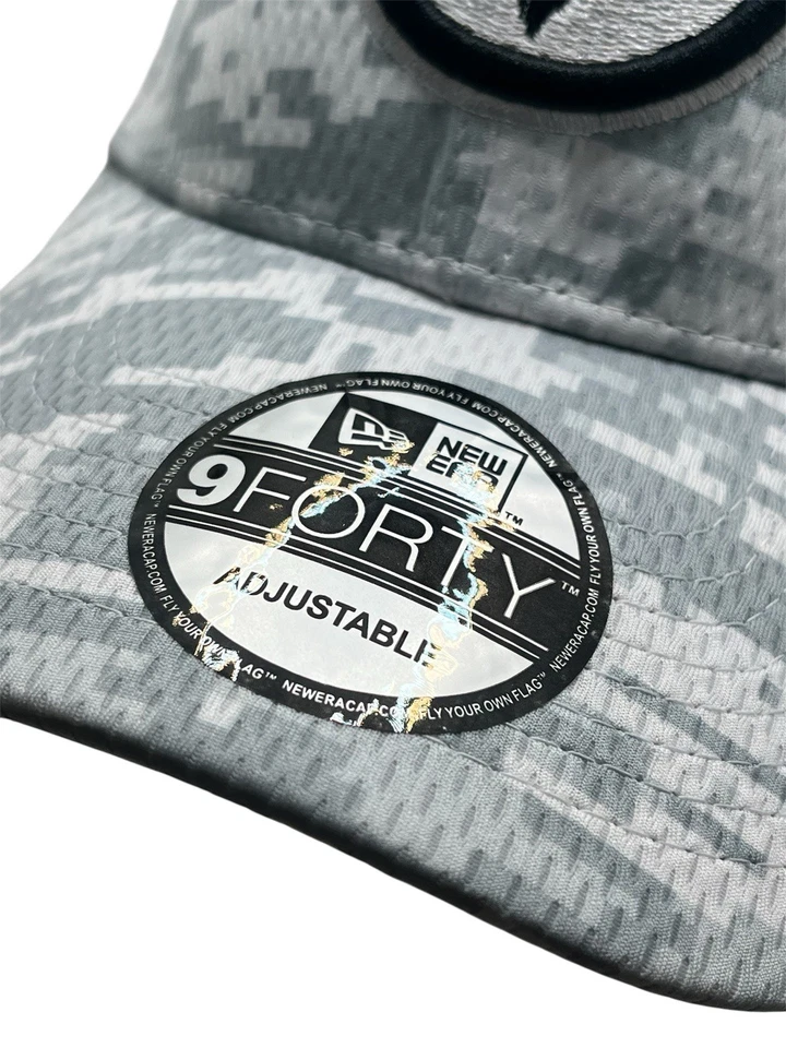 PITTSBURGH STEELERS 2024 SALUTE TO SERVICE NEW ERA 9FORTY WHT CAMO SNAPBACK HAT - Image 2 of 4