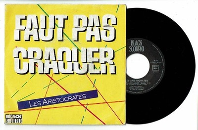 Les ARISTOCRATES Vinyl 45T MUSS NICHT KNACKEN - JAGD HALTEN - BLACK SCORPIO 1257