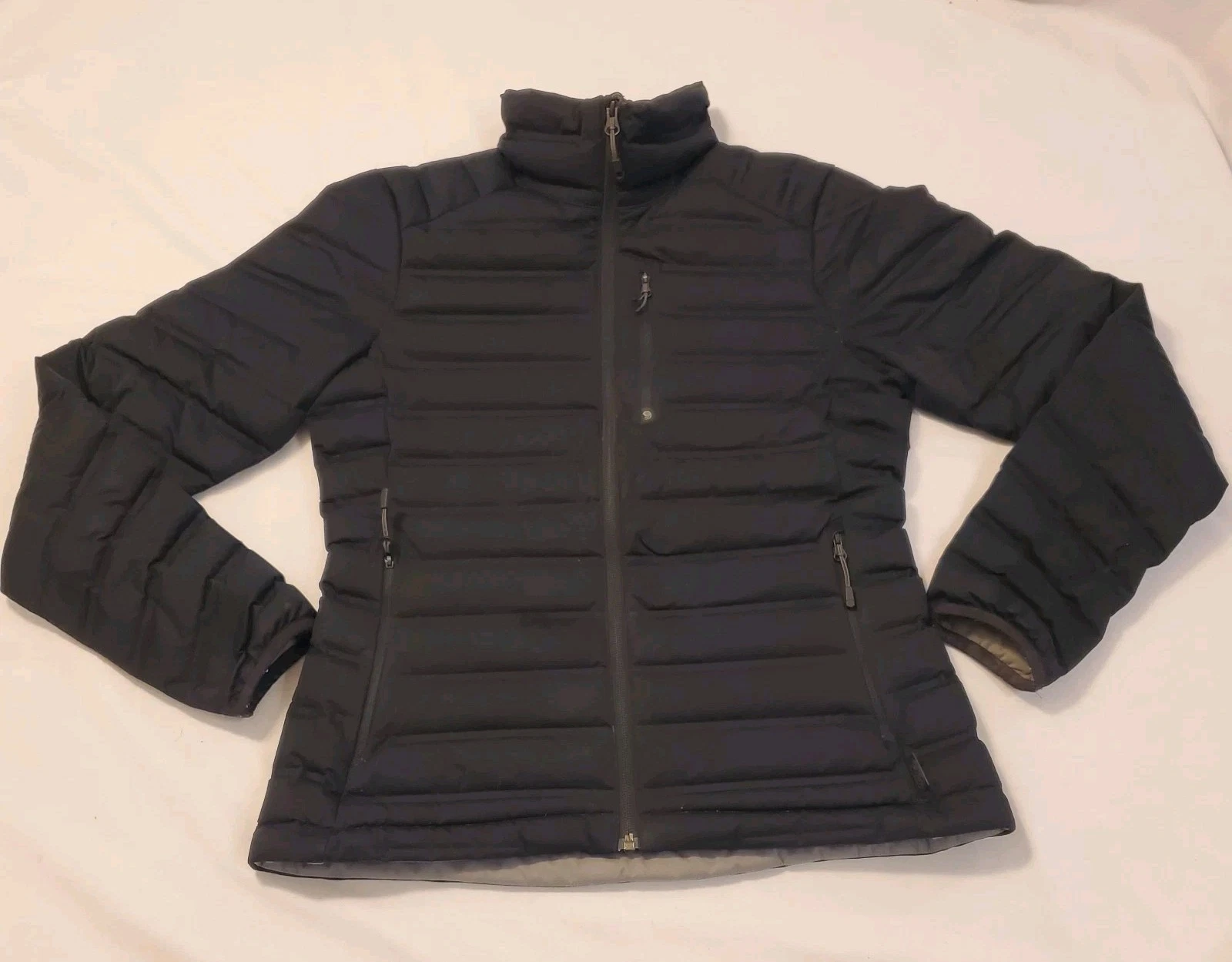 Mountain Hardware Womens Sz Small Duck Down Feather Jacket Black Puffer