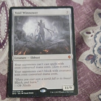 Wizards Void Winnower Battle for Zendikar Mythic Creature 017/274 Regular
