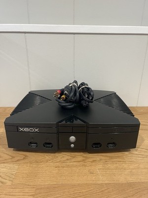 Original Xbox Console Bundle - Tested & Working - All Cords & Cables
