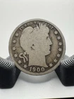 💥💥 1900-S BARBER QUARTER 25C 90% SILVER COIN! BETTER DATE!!