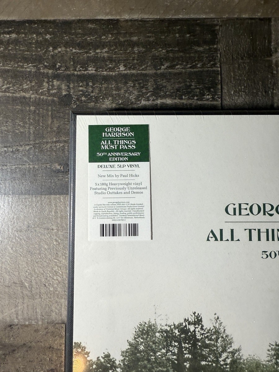 All Things Must Pass [Deluxe 5 LP Box Set] by George Harrison