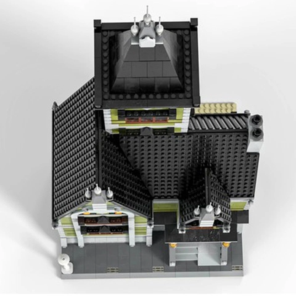 Compatible Modular Building: Haunted House with Full Interior 3723 Build Moc - Image 4 of 4