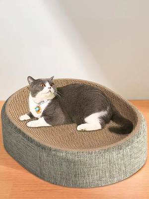 #ad Cat Scratching Mat 2 In 1 Cat Scratcher Pad Pet Bed Pretty Kitty Bed $13.99