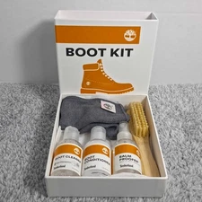 Official Timberland Boot Premium Cleaning Conditioner Waterproofing Brush Kit