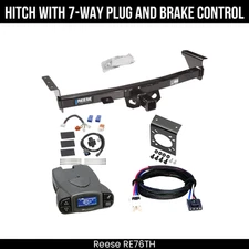Reese Hitch Tow PKG Brake Control For 05-25 Nissan Frontier 09-12 Suzuki Equator
