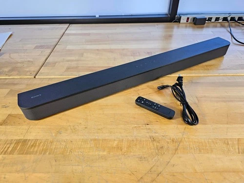 Sony SA-SC40 Soundbar w/ Remote Control Power Cord - Front HT-SC40 Home Theater