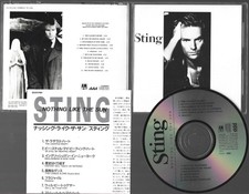 CD Sting - Nothing Like The Sun JAPAN	A&M Records – D35Y3184 1987