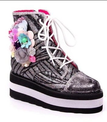 Irregular Choice FLORAL STOMP EU40