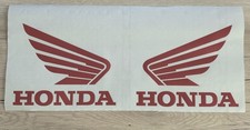 Honda Flügel Aufkleber für Motorrad Tankverkleidungs 2x Sticker Emblem