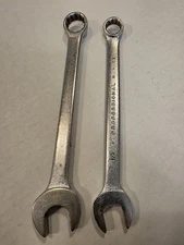 2 Proto Combination Wrenches 5/8" & 1/2" 12 Point 1220 & 1216 USA