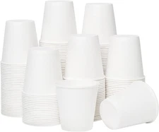 RACETOP 100-Pack 3oz Disposable Paper Cups – Bathroom & Mouthwash Cups