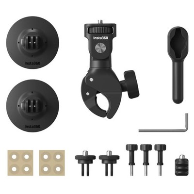 INSTA360 MOTO BUNDLE Adapter Kit ActionCam X4-Ace Pro-GO 3-X3-ONE RS-GO 2-X2