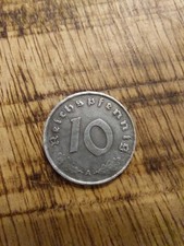 M&uuml;nze 10 Reichspf. Deutsch.Reich  1947 A - 3,5 g -- Fehlpr&auml;gung -- Zn      *271