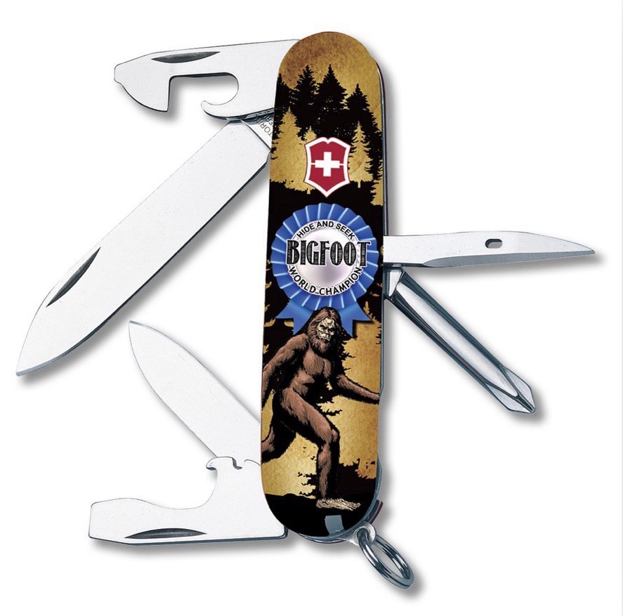 Victorinox SMKW Exclusive Bigfoot Hide and Seek Champ Tinker SAK