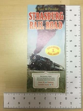 Vintage Brochure The Road to Paradise Strasburg Rail Road Lancaster County PA