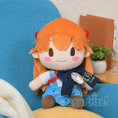 Neon Genesis Evangelion Asuka Langley Soryu Preciality Mega Jumbo Plush Doll | eBay