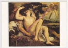 CP ART TABLEAU TINTORET TIZIAN Venus Mars und Amor