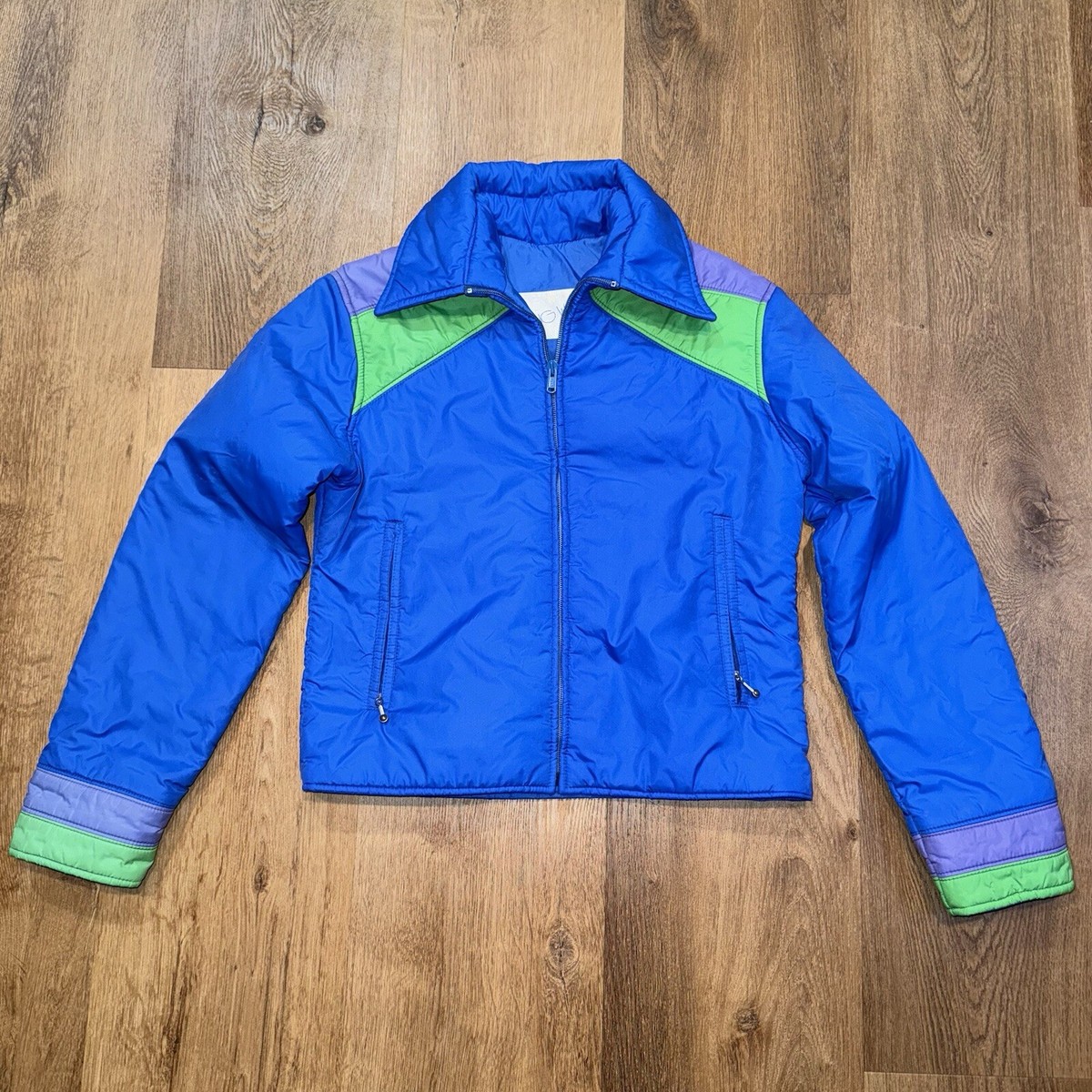 Vtg 60s 70s Ski Suit Snowsuit Swing West Jacket Coat Snow Bib