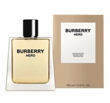 Burberry Hero Men 5.0 5 oz 150 ml Eau De Toilette Spray Factory Sealed