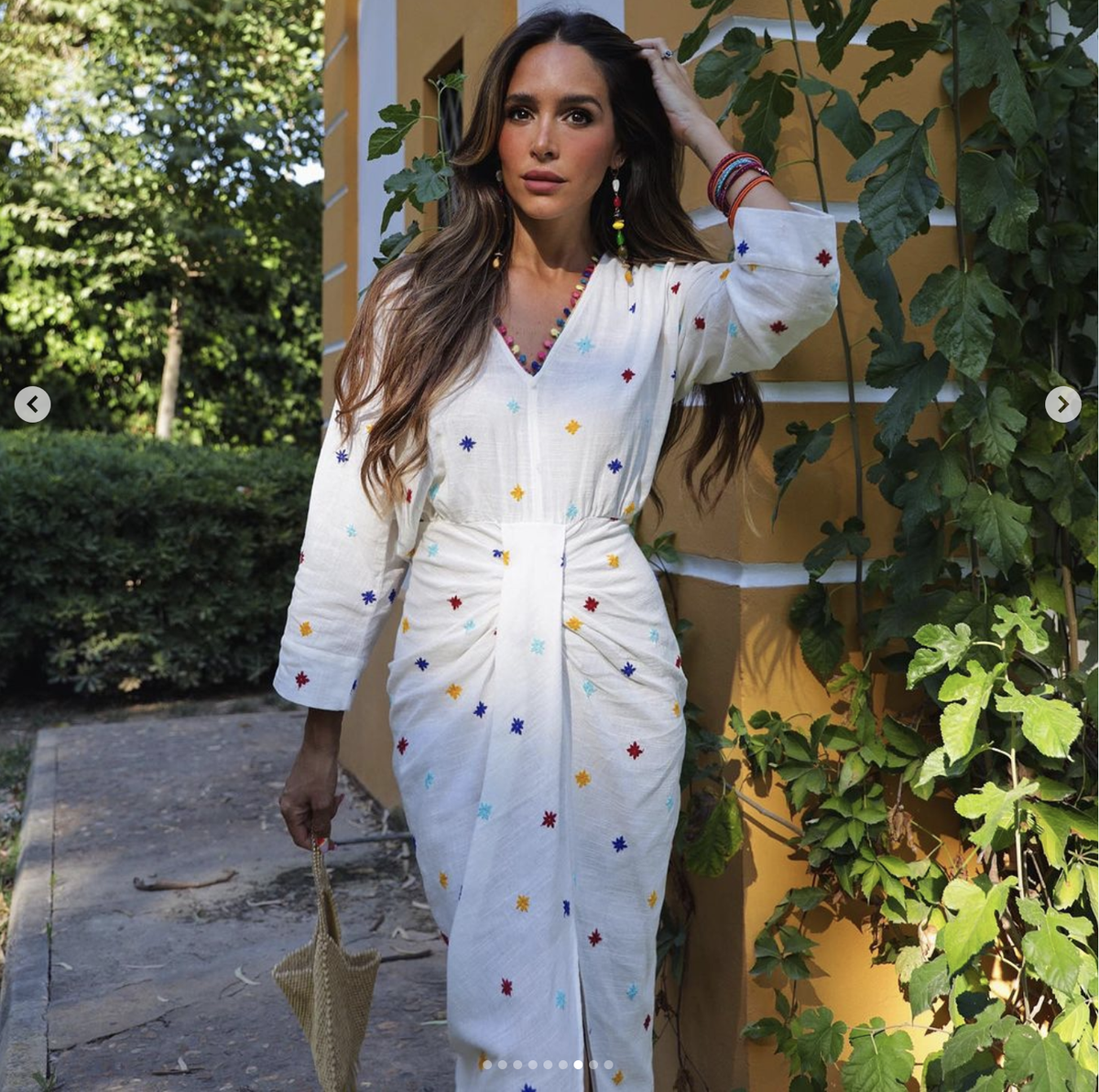 Zara $89 EMBROIDERED POM POM COTTON DRESS WHITE 6895/247 XS S M L XL XXL NWT Zara $89 EMBROIDERED POM POM COTTON DRESS WHITE 6895/247 XS S M L XL XXL NWT