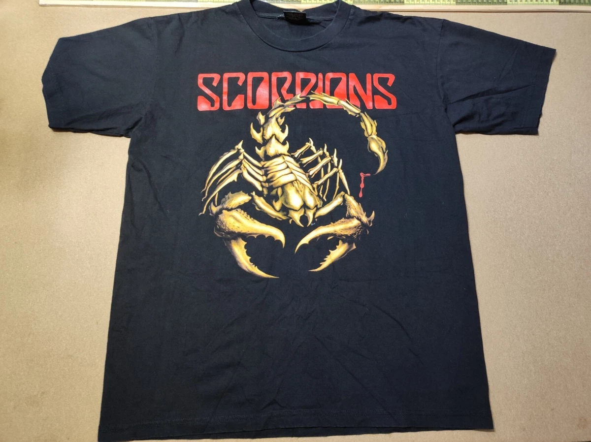 Scorpions P.K. Sports T-Shirt Mens Size XL Black Heavy Cotton X-Large  Vintage