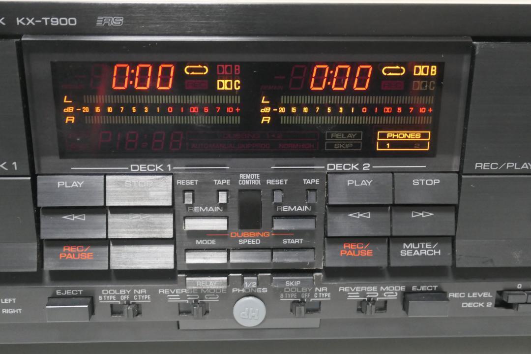 Yamaha KX-T900 Twin Reverse Cassette Deck DOLBY B/C Tested Yamaha KX-T900 Twin Reverse Cassette Deck DOLBY B/C Tested