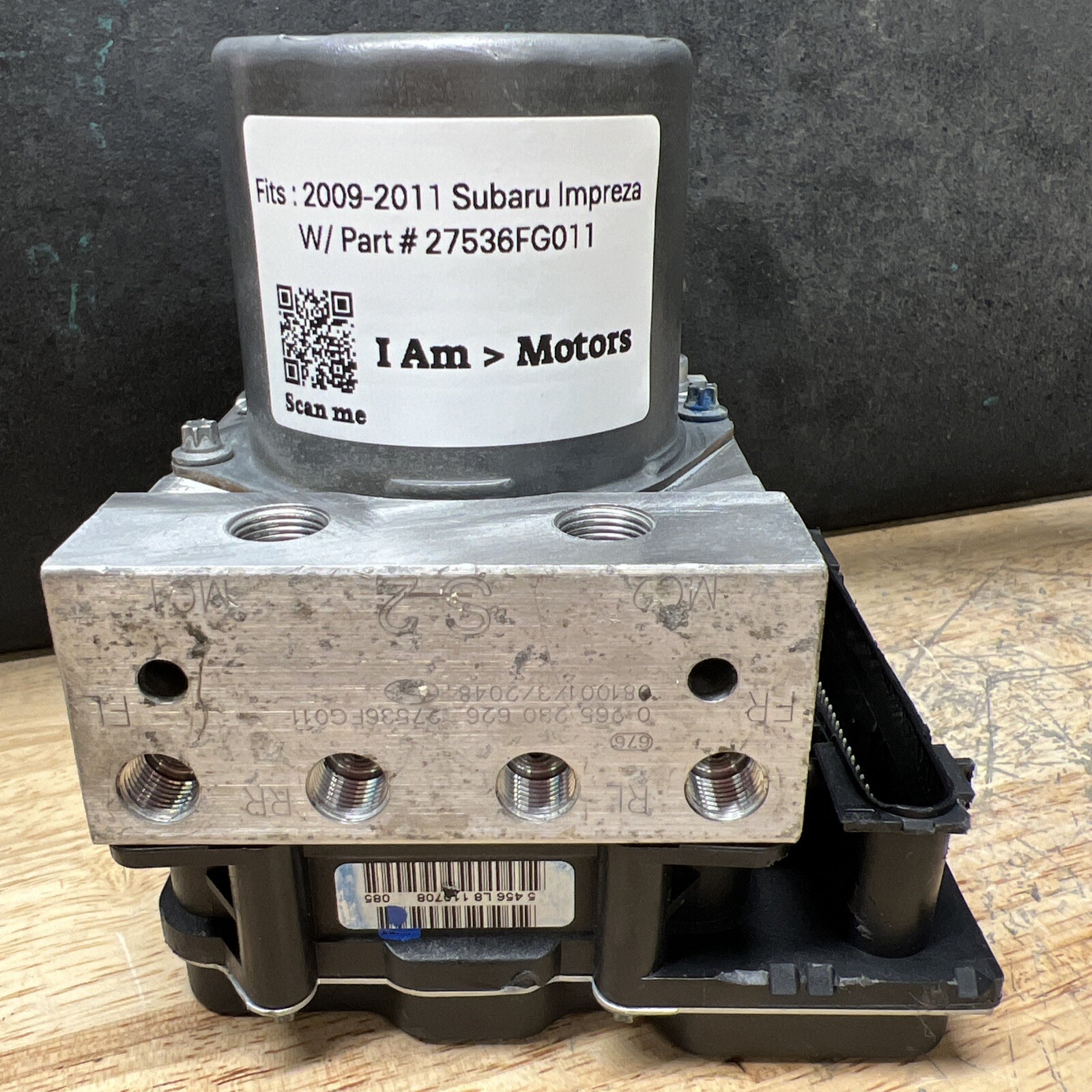 REFURBISHED ABS Brake Pump Module 2009 - 2011 Subaru Impreza 2.5 | 27536FG011