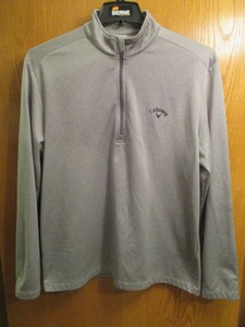 callaway men's fleece ottoman 1 4 zip pullover top