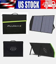 100W PUJIMAX Portable power station Foldable Solar Panel & Kits Solar Output 18V