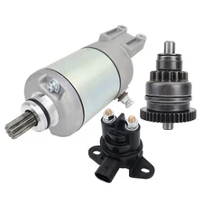 For CAN-AM Starter Motor & Bendix &Relay Traxter HD5 2018-2021 420-684-282 18823