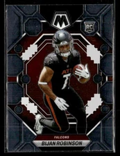 2023 Panini Mosaic #284 Bijan Robinson Rookie Card Atlanta Falcons