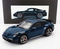 Norev 1/18 Porsche 911 992 Dakar Coupe 2023 Blau GrÜN Statisches Modell Diecast