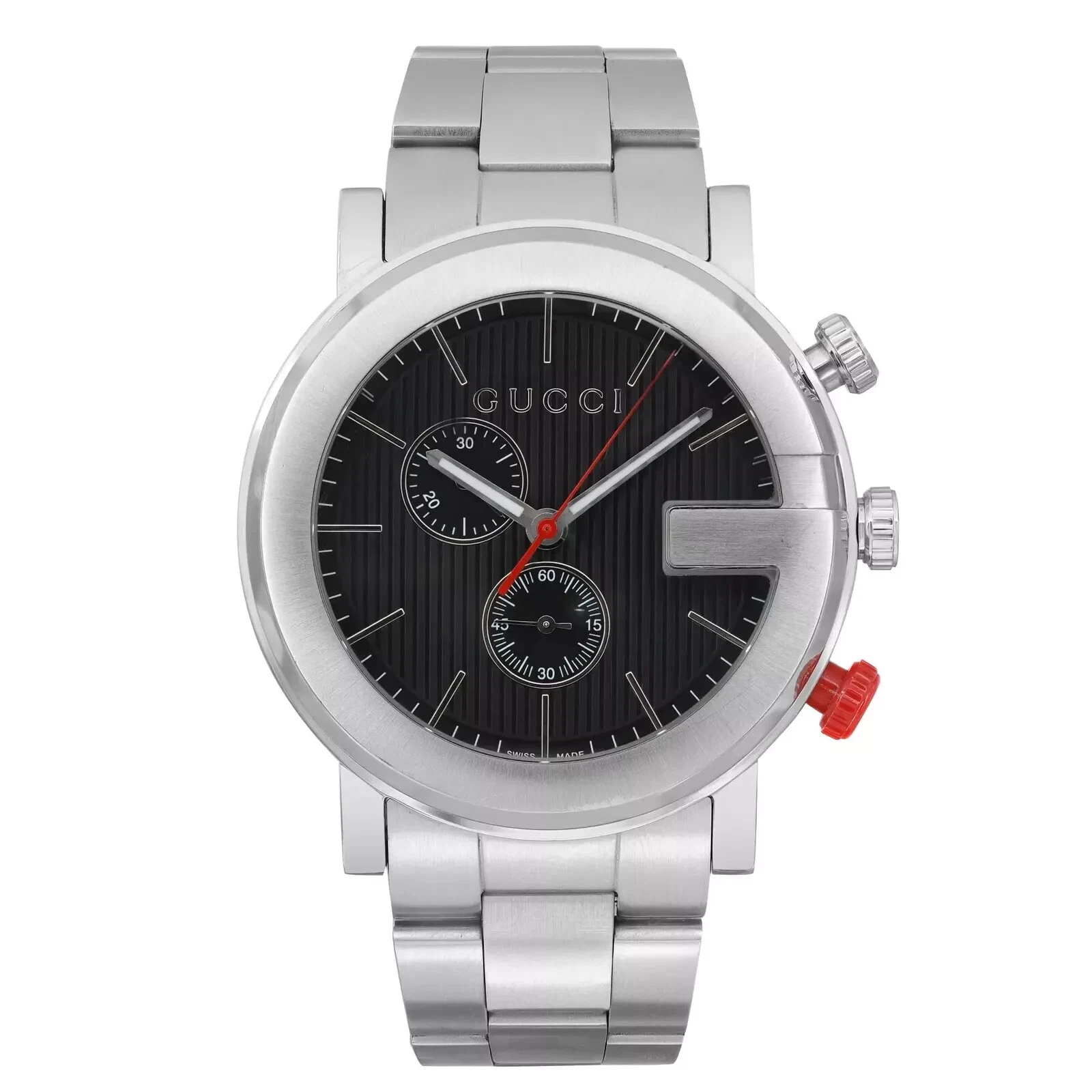 Montre à quartz pour homme Gucci G Chrono YA101361 en acier inoxydable prix de détail