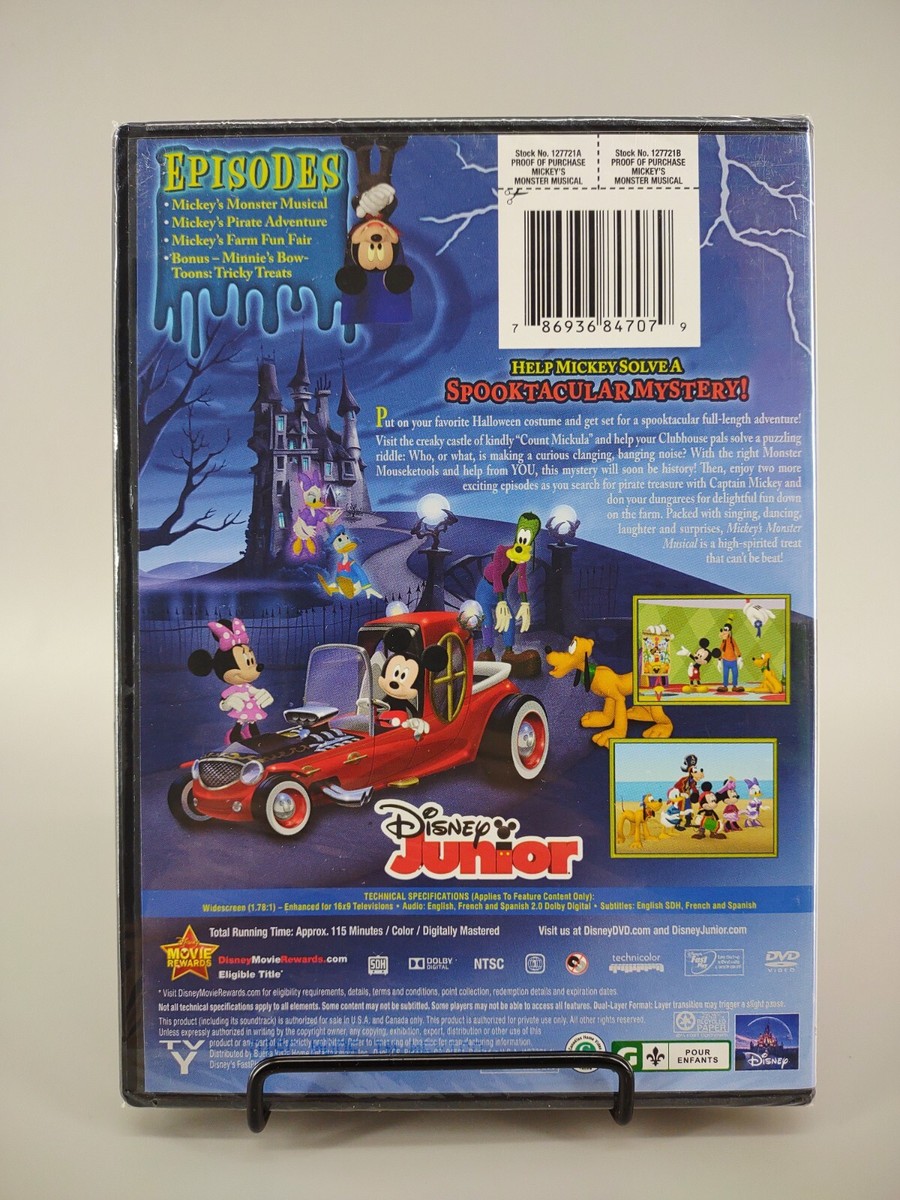 Mickey Mouse Clubhouse: Mickey's Monster Musical (DVD) for