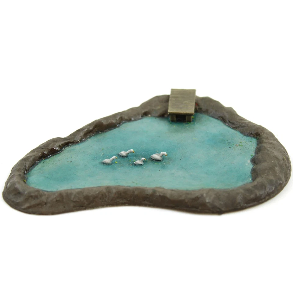 Duck Pond OO/HO Gauge Unpainted by WWS – Model Railway, Diorama, Countryside - Image 4 of 4