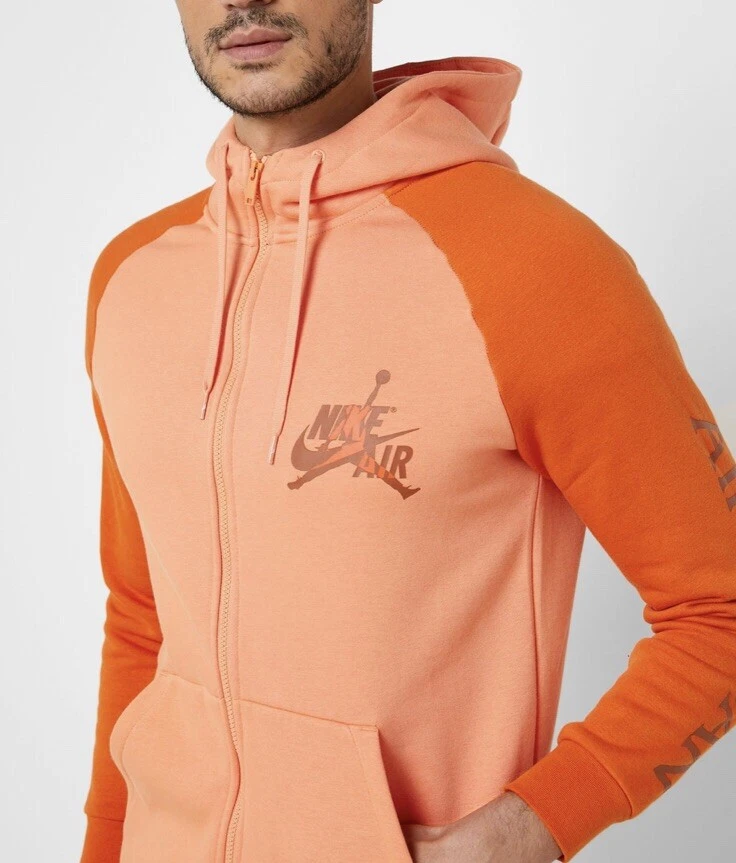 Orange jordan hoodie online