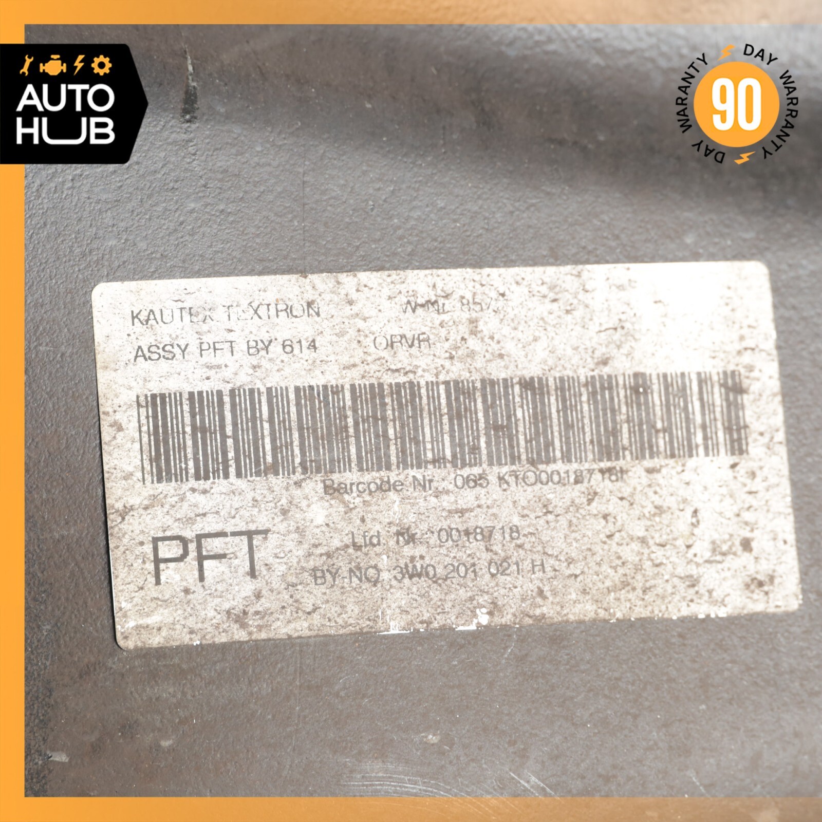 03-10 Bentley Continental GT Coupe Fuel Gas Tank Assembly OEM 36k