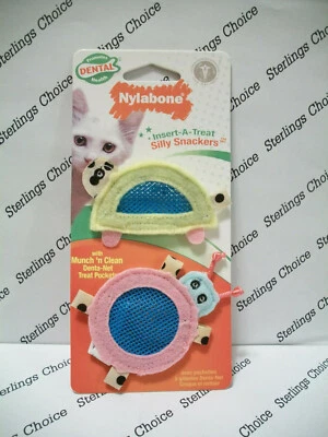 Nylabone Insert-A-Treat Silly Snackers Dental Cat Toy