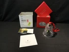 2000 Waterford Crystal Millennium Christmas Bell Ornament NIB * Mint Beautiful