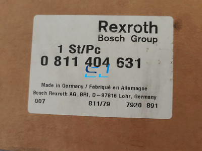 Rexroth 0811404631 4WRPEH 6 C3 B04L-2X/G24K0/F1M Proportional Valve