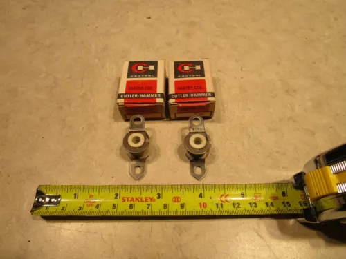 LOT OF 2 CUTLER HAMMER H1010 HEATER COILS, H0231