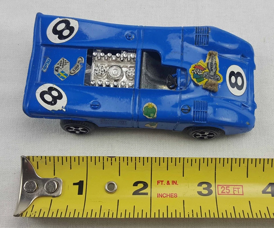 老式 Politoys 保时捷 917 NO E 18 — 第 3/4 张图片